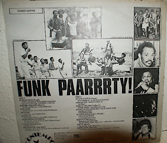 Various : Sixteen Tracks Of Non-Stop Superfunk - Funk Paarrrty! (LP, Comp)