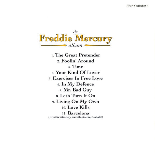 Freddie Mercury : The Freddie Mercury Album (CD, Comp)