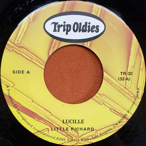 Little Richard : Lucille / Short Fat Fanny (7")
