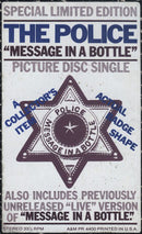 The Police : Message In A Bottle (7", Shape, Single, Ltd, Pic)