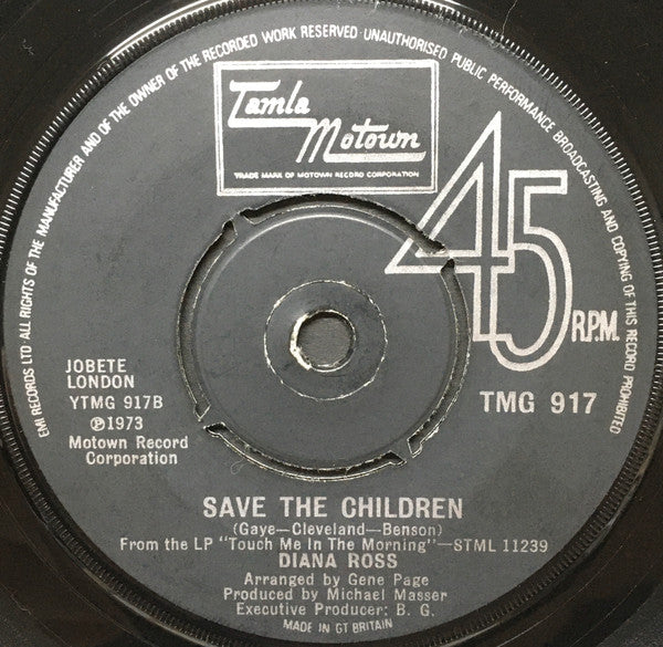 Diana Ross : Love Me (7", Single)