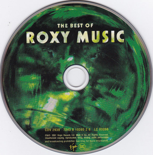 Roxy Music : The Best Of Roxy Music (CD, Comp, Enh, RP)