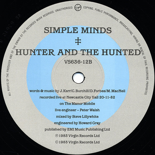 Simple Minds : Waterfront (12", Single)