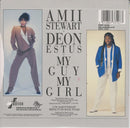 Amii Stewart & Deon Estus : My Guy, My Girl (7", Single)