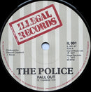 The Police : Nothing Achieving / Fall Out (7", Single, RE, Blu)