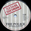 The Police : Nothing Achieving / Fall Out (7", Single, RE, Blu)