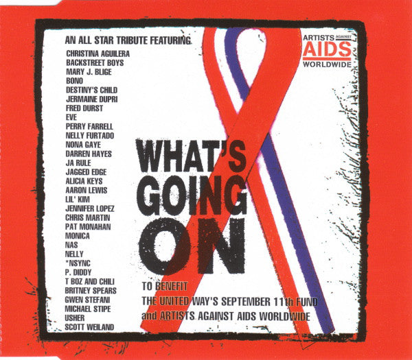 Artists Against AIDS Worldwide : What's Going On (CD, Single)