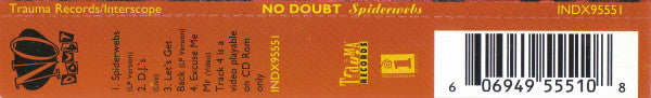 No Doubt : Spiderwebs (CD, Single, Enh, CD2)