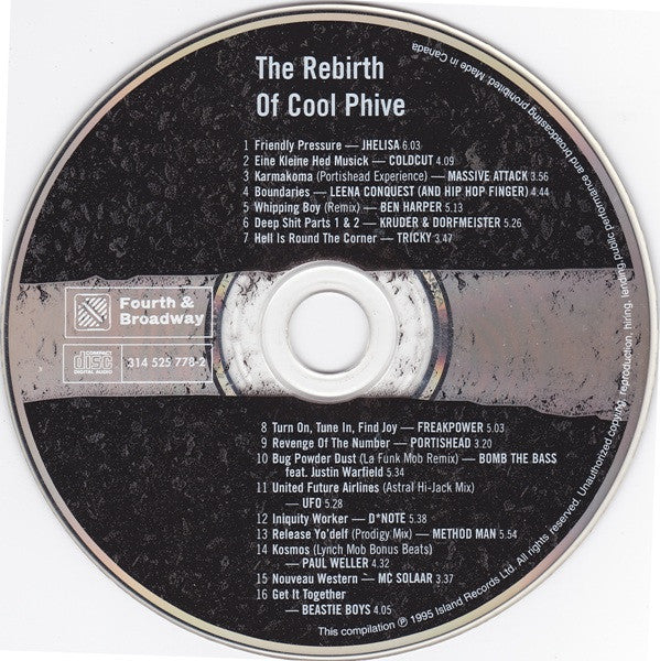 Various : The Rebirth Of Cool Phive (CD, Comp)
