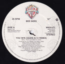 Bee Gees : You Win Again (12", Single)