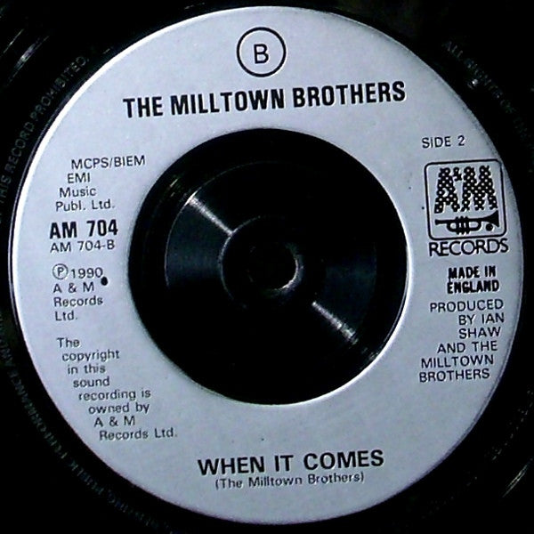 Milltown Brothers : Apple Green (7")