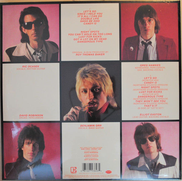 The Cars : Candy-O (LP, Album, RE + LP, S/Sided, Etch + RM, 180)