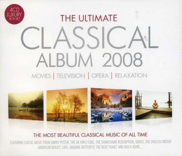 Various : The Ultimate Classical Album 2008 (4xCD, Comp, Box)