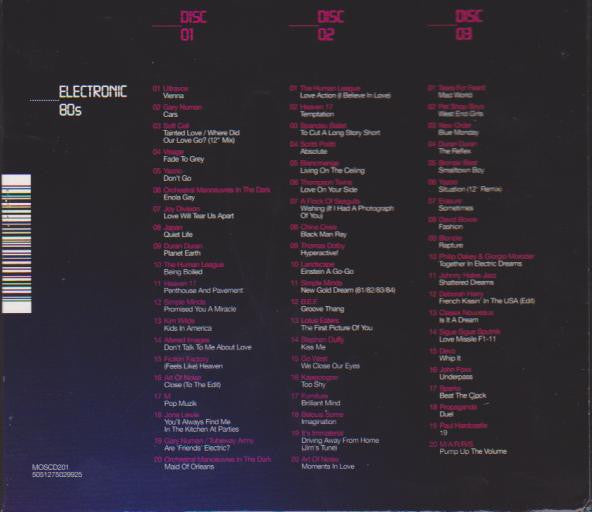 Various : Anthems Electronic 80s (3xCD, Comp, Son)