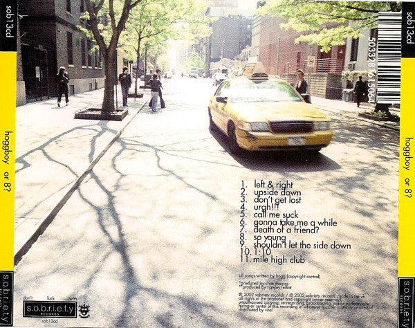Hoggboy : Or 8? (CD, Album)