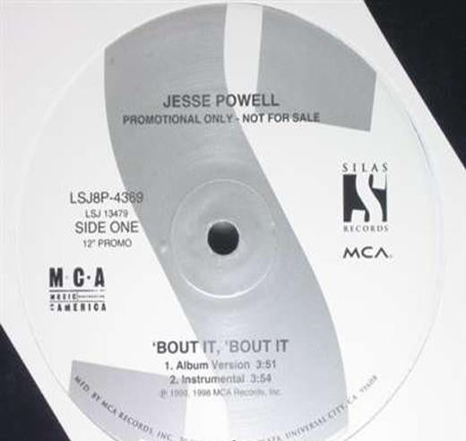 Jesse Powell : 'Bout It, 'Bout It (12", Promo)