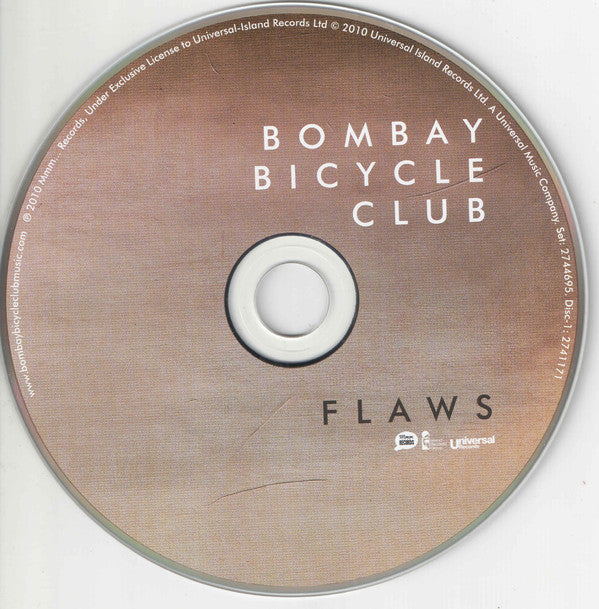 Bombay Bicycle Club : Flaws (CD, Album)