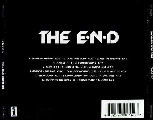 Black Eyed Peas : The E.N.D (CD, Album)