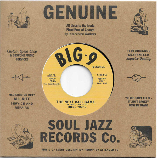 Inell Young : The Next Ball Game (7", Single, Ltd, RP)