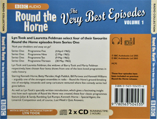 Round The Horne : The Very Best Episodes Volume 1 (2xCD, Comp, RM)