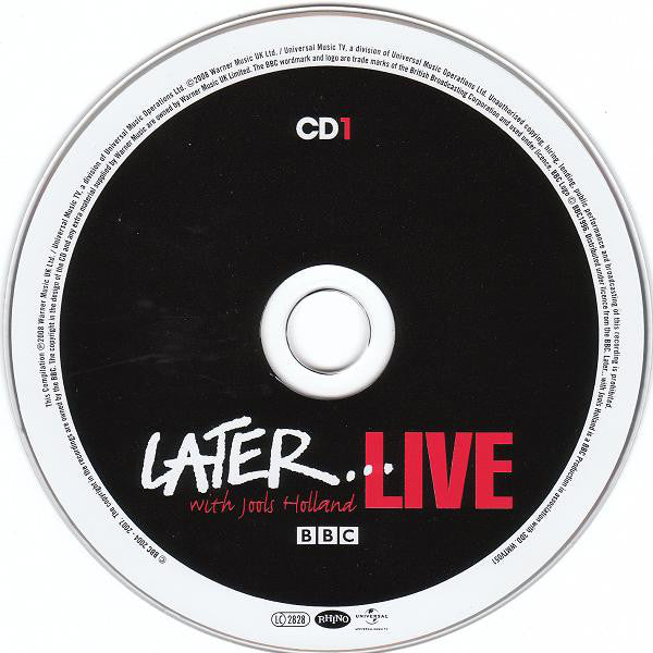 Various : Later ... Live With Jools Holland (2xCD, Comp)