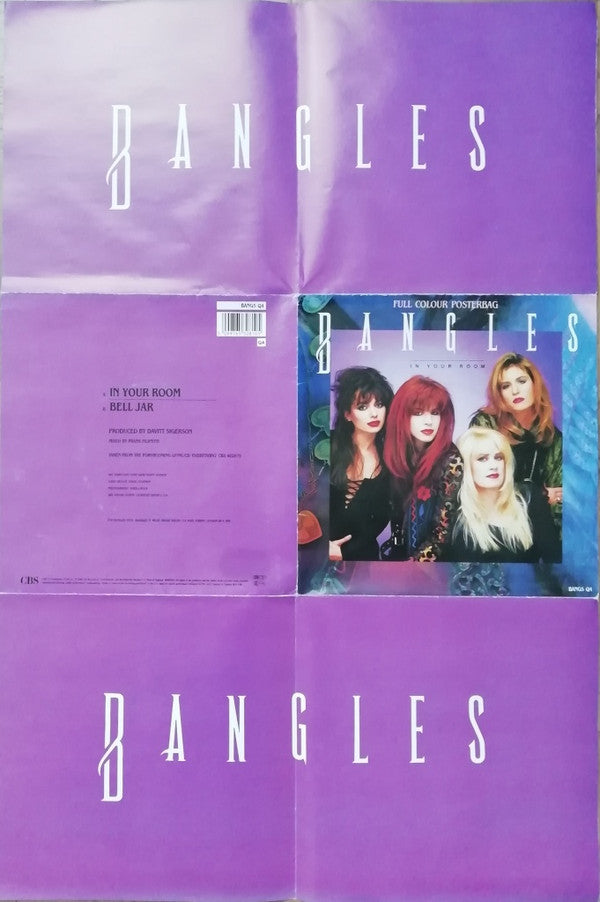 Bangles : In Your Room (7", Single, Pos)