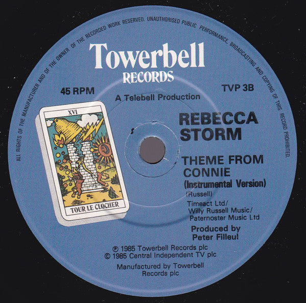 Rebecca Storm : The Show (Theme From Connie) (7", Single)