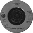 Tyree Cooper : Turn Up The Bass (7", Single, Sil)