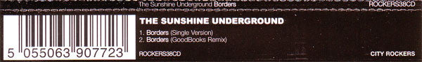 The Sunshine Underground : Borders (CD, Single)