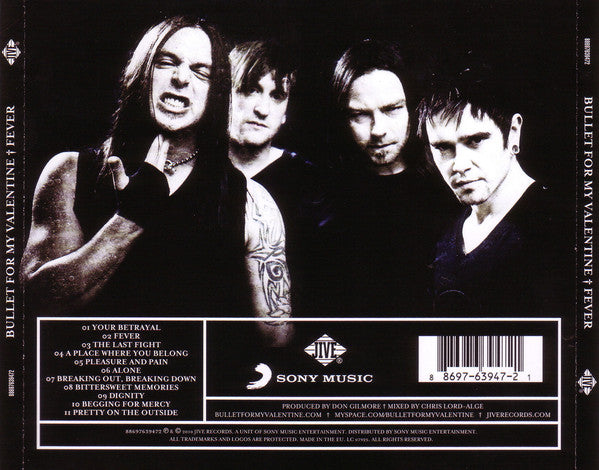 Bullet For My Valentine : Fever (CD, Album)
