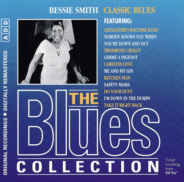Bessie Smith : Classic Blues (CD, Comp, RM)