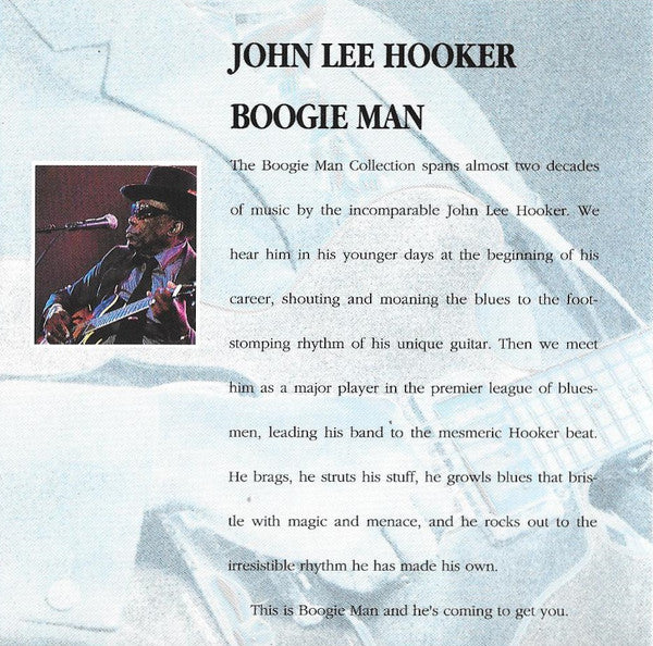 John Lee Hooker : Boogie Man (CD, Comp)