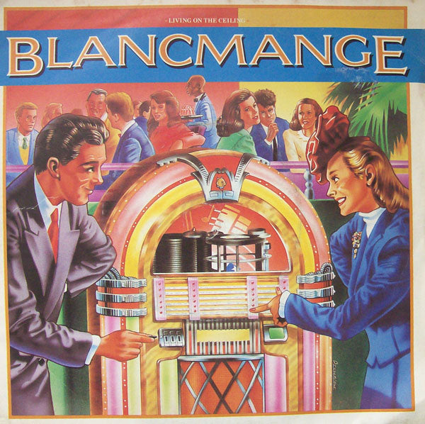 Blancmange : Living On The Ceiling (7", Single, Sil)