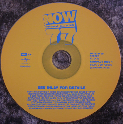 Various : Now That's What I Call Music! 77 (2xCD, Comp, IMS)