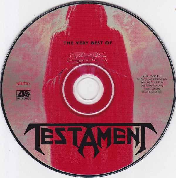 Testament (2) : The Very Best Of Testament (CD, Comp, RM)