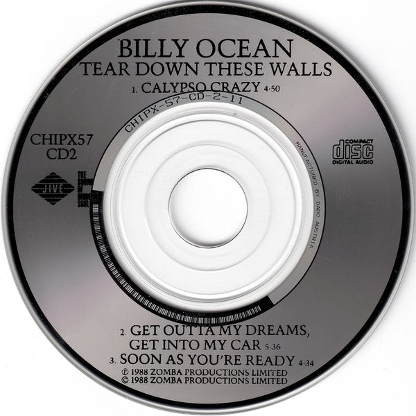 Billy Ocean : Tear Down These Walls (3xCD, Mini, Album, Spe)