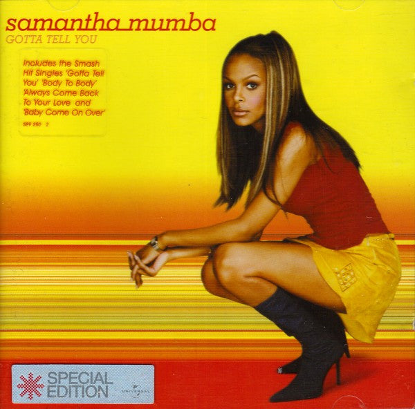 Samantha Mumba : Gotta Tell You (CD, Album, RE, S/Edition)