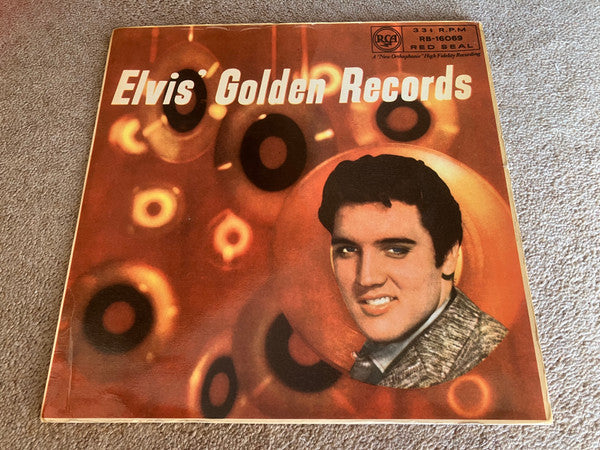 Elvis Presley : Elvis' Golden Records (LP, Comp, Mono)