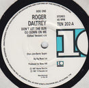 Roger Daltrey : Don't Let The Sun Go Down On Me (7", Single)