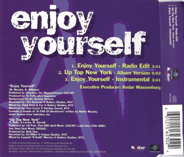 A+ : Enjoy Yourself (CD, Single)