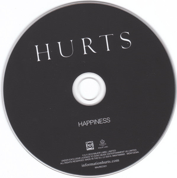 Hurts : Happiness (CD, Album)