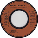 David Bowie : Heroes (7", Single)