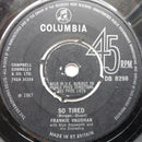 Frankie Vaughan : So Tired (7", Single)