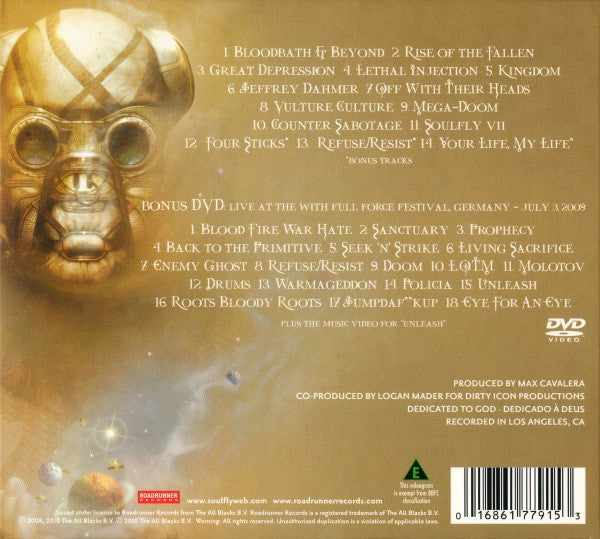 Soulfly : Omen (CD, Album + DVD-V, NTSC + Ltd)