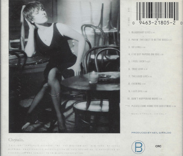 Pat Benatar : True Love (CD, Album, Club)