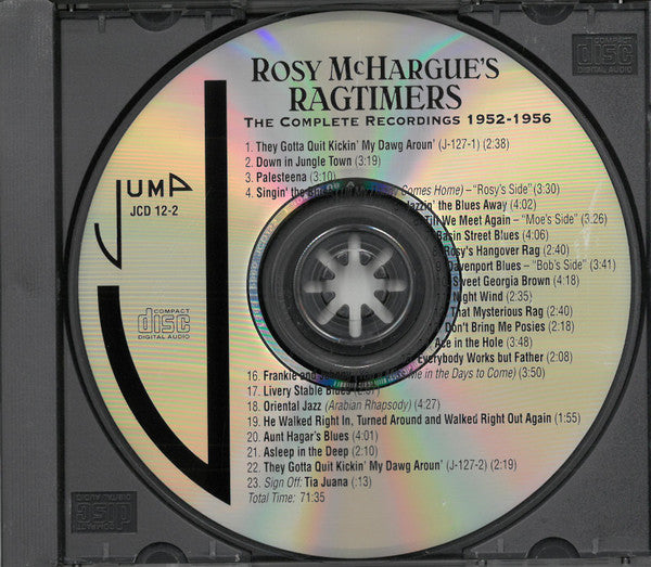 Rosy McHargue's Ragtimers* : The Complete Recordings 1952-1956 (CD, Comp)