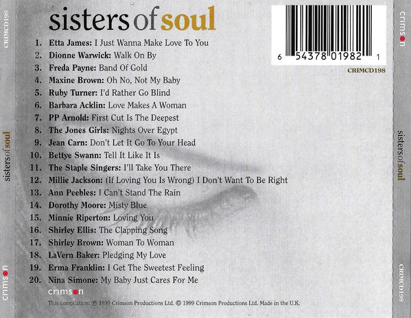 Various : Sisters Of Soul (CD, Comp, RE)