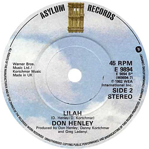 Don Henley : Dirty Laundry (7", Single)