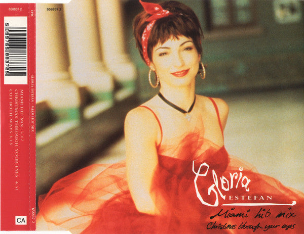 Gloria Estefan : Miami Hit Mix / Christmas Through Your Eyes (CD, Single)