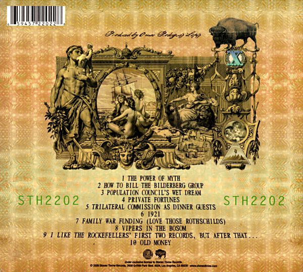 Omar Rodriguez-Lopez : Old Money (CD, Album, Dig)